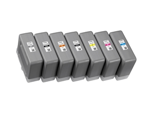 Volledige set inktcartridges voor Canon GP-2600S, 4600S en 6600S - 330 ml